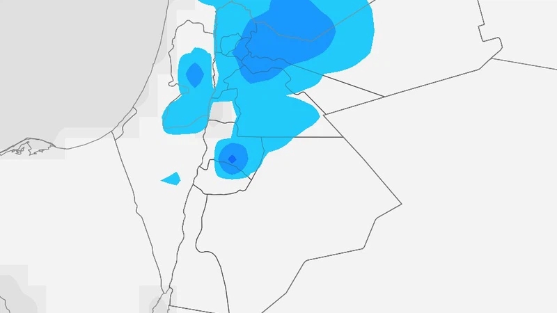 الخميس... أحوال جوية غير مستقرة وفرصة لهطول أمطار على شكل زخات ثلجية خفيفة