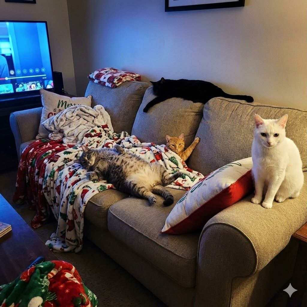 لماذا تسرق القطط مكانك المفضل؟