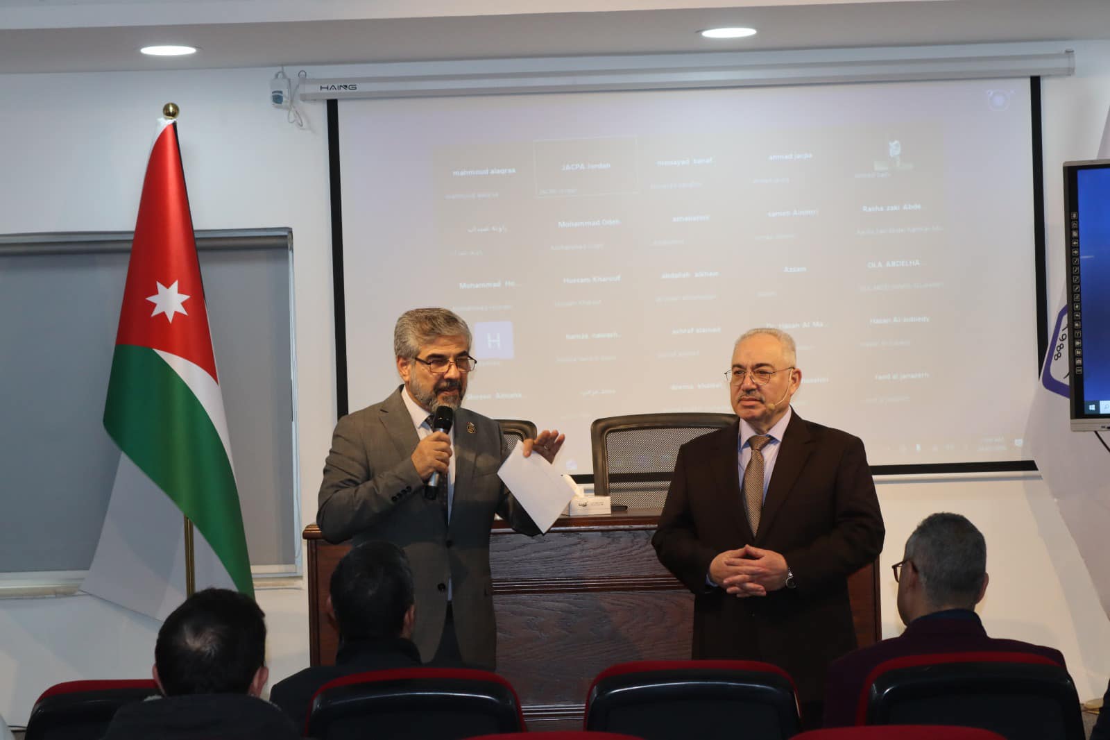 جمعية المحاسبين القانونيين الأردنيين تنظم دورة تدريبية متخصصة بعنوان “إعداد استراتيجية التدقيق الداخلي وفق المعيار 9.2”