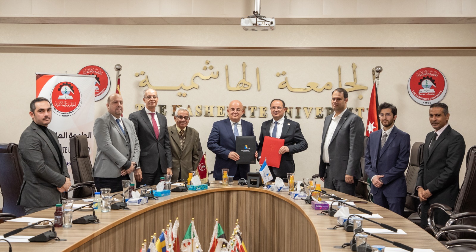 شراكة استراتيجية بين الجامعتين الهاشمية والألمانية الأردنية لتعزيز التعاون البحثي والأكاديمي