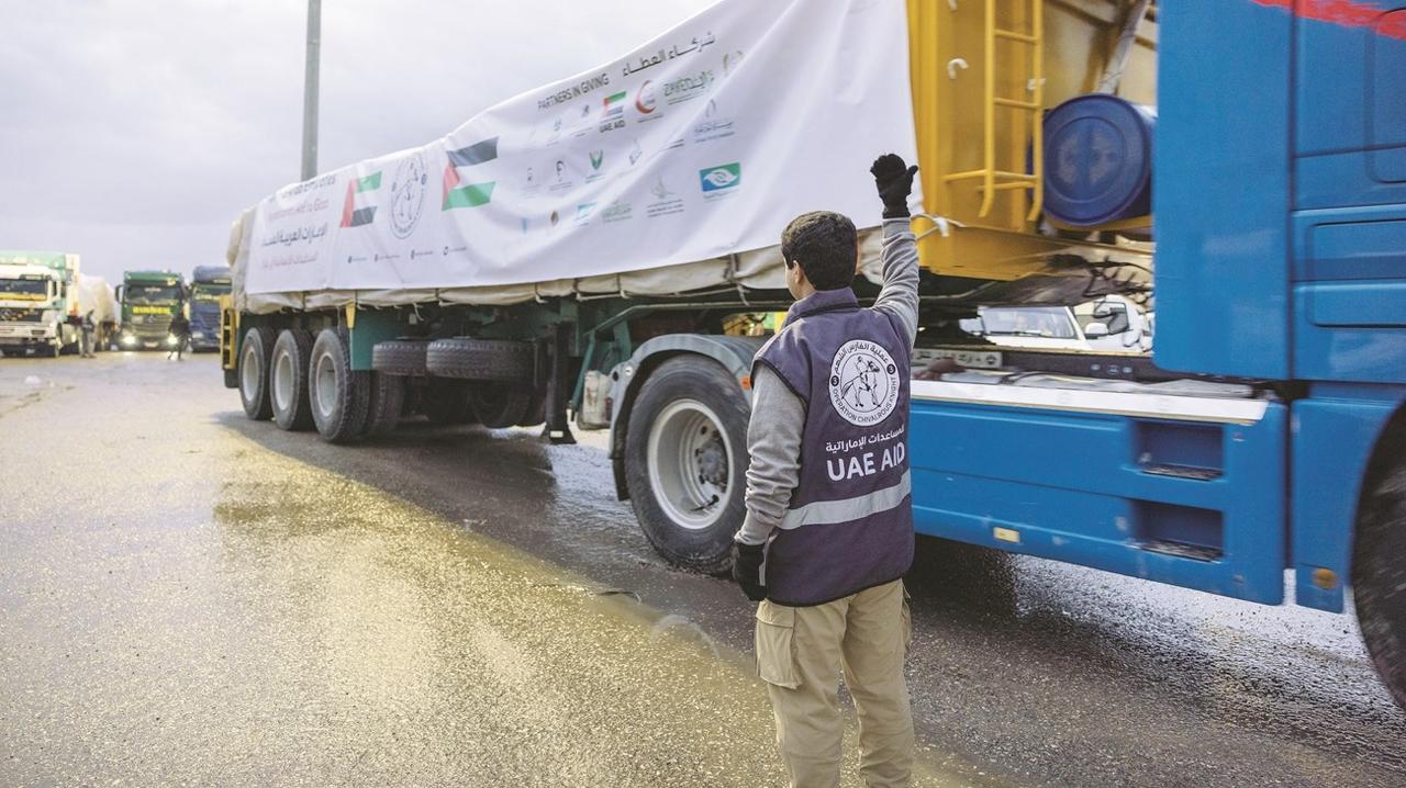 بدعم من وكالة الإمارات للمساعدات الدولية.. تدخلات شاملة ومتواصلة لمؤازرة أهل غزة