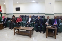 مجلس أمناء جامعة الزرقاء يزور كلية الإعلام