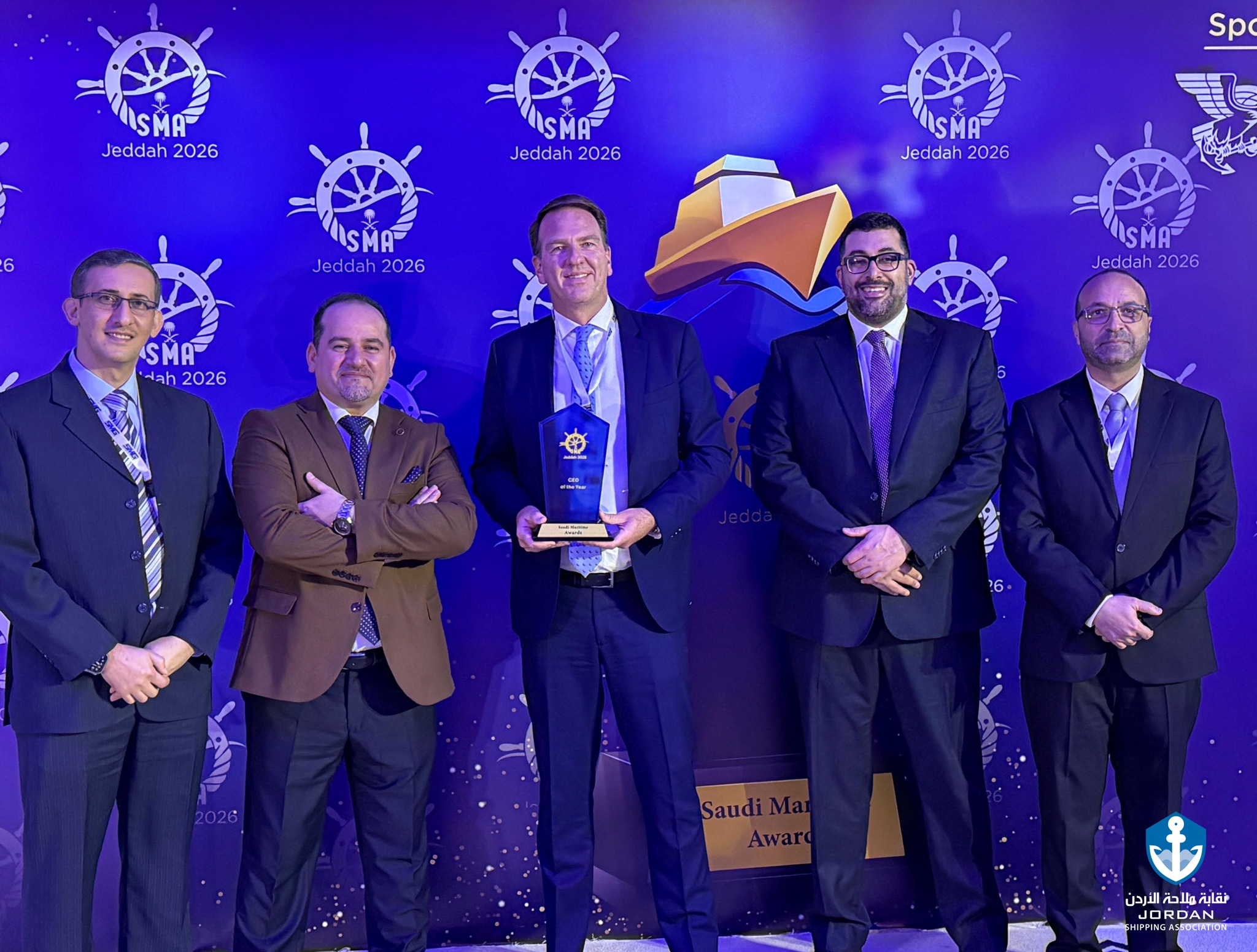 نقابة ملاحة الأردن تشارك في ليلة جوائز السعودية البحرية 2026