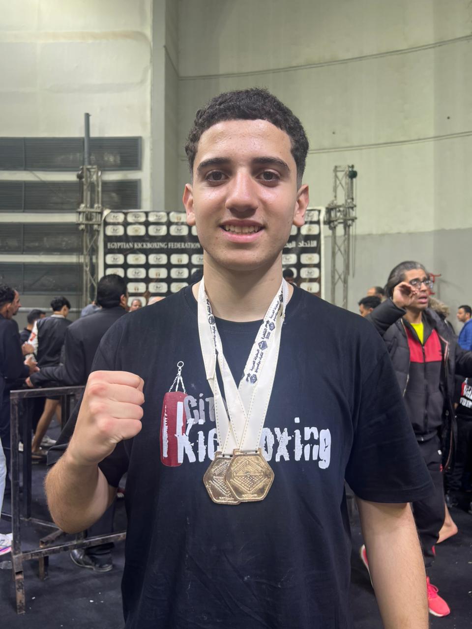 ذهبيتان للبطل عون عبد الجواد وتكريم خاص من الاتحاد المصري تقديرًا لتألقه