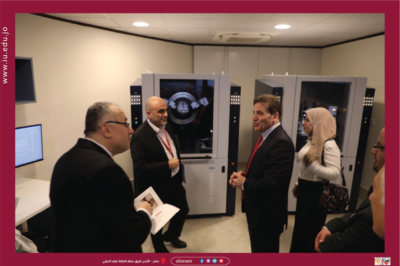 رئيس جامعة الاسراء بالوكالة يستقبل المستشار الثقافي لجمهورية العراق