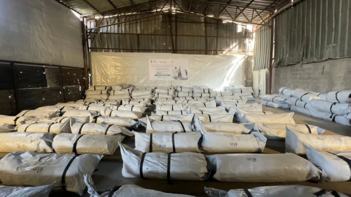 الهيئة الخيرية الهاشمية تواصل إقامة الخيام الإيوائية في غزة