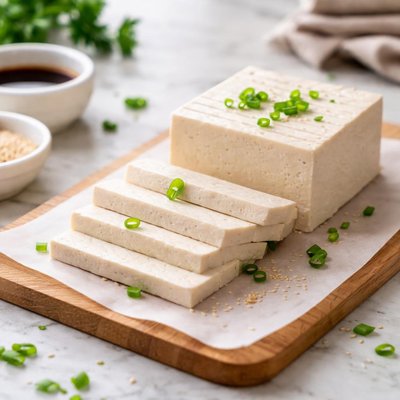 التوفو يُعد من الأطعمة الغنية بالكالسيوم كما يتميّز باحتوائه على مجموعة متنوعة من العناصر الغذائية (بيكسلز)